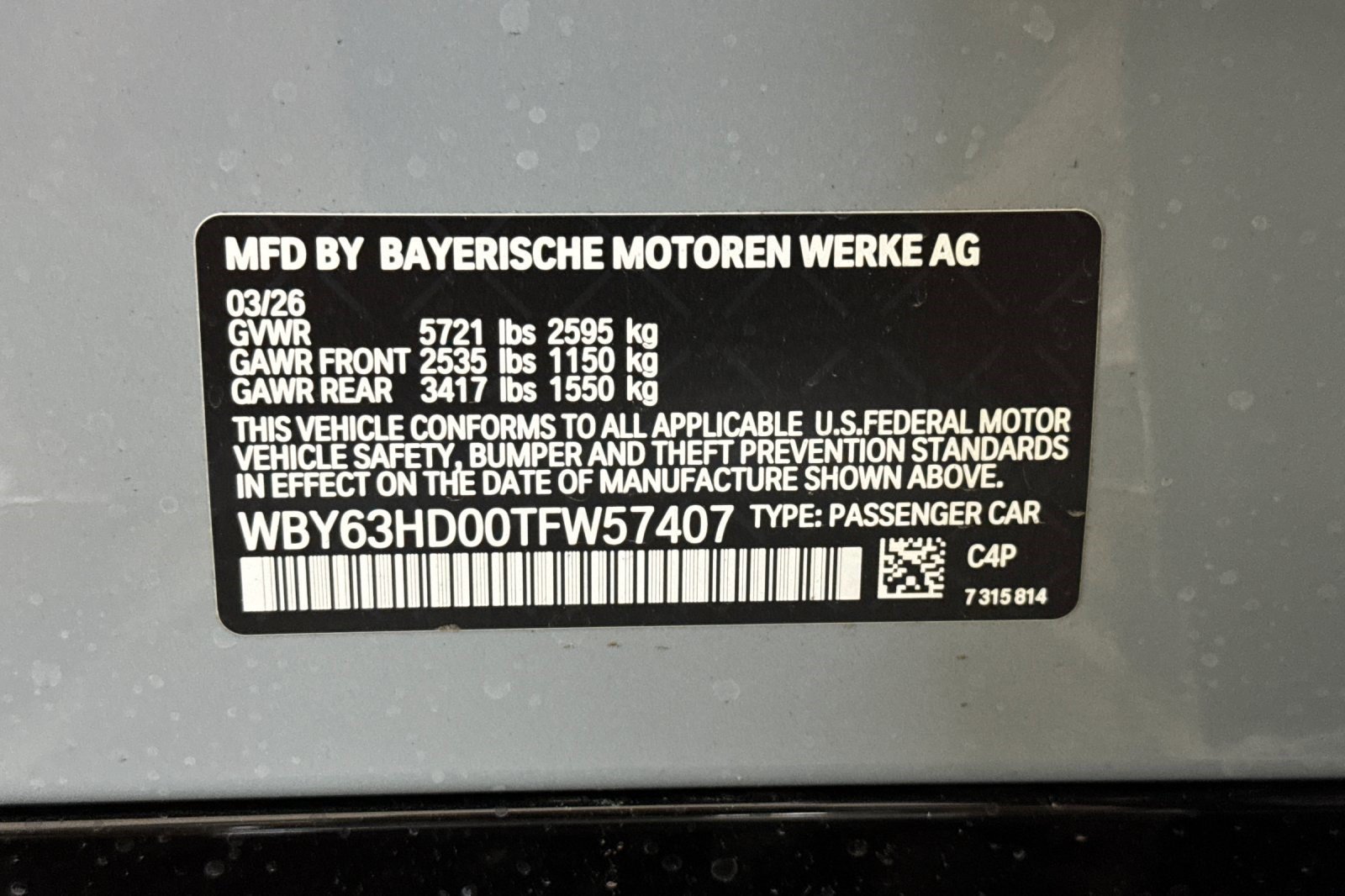 New 2026 BMW i4 eDrive40 w/ M Sport Package RWD image 20