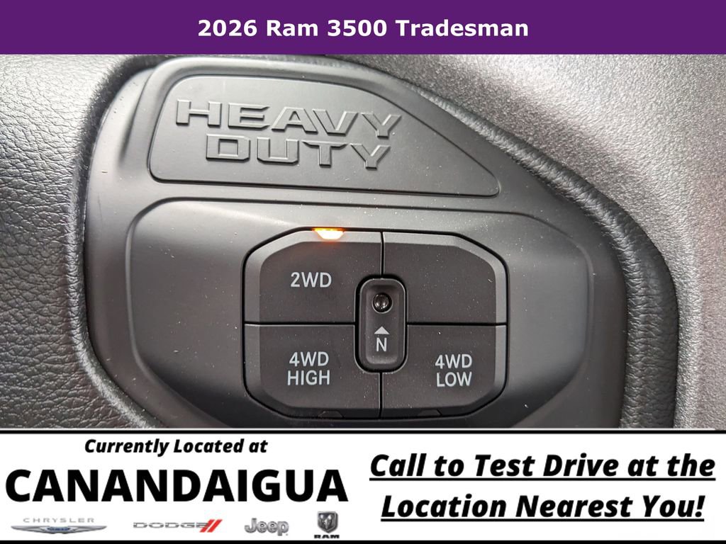 New 2026 RAM 3500 Tradesman w/ Bed Convenience Group AWD/4WD image 26