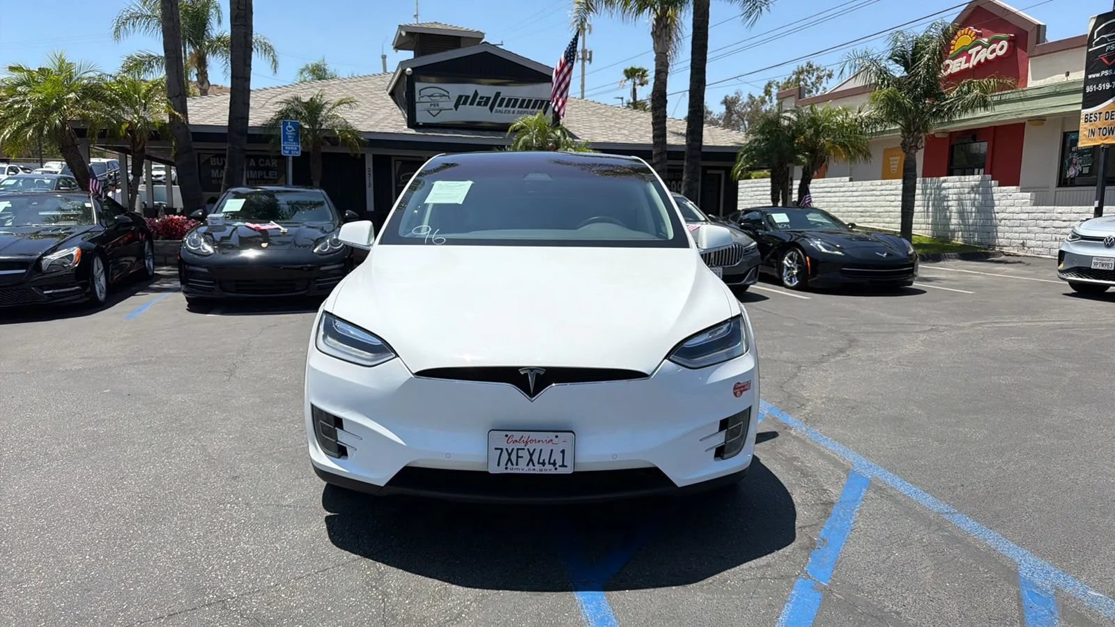 Used 2017 Tesla Model X 75D AWD/4WD image 2