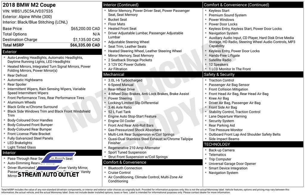 Used 2018 BMW M2 image 34