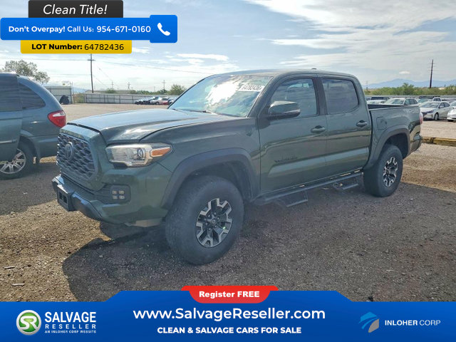 Used 2021 Toyota Tacoma TRD Off-Road w/ Technology Package AWD/4WD image 1