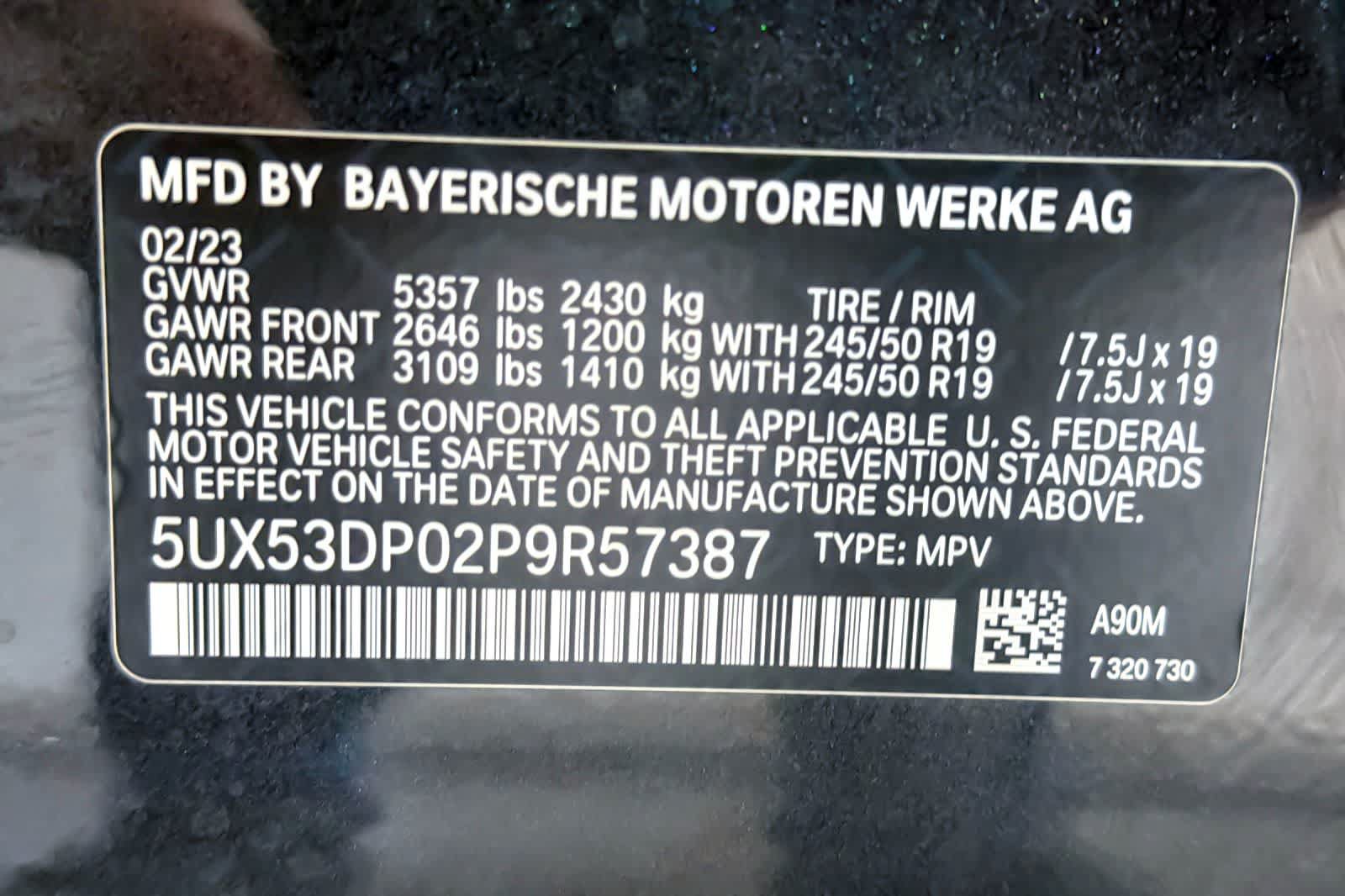 Used 2023 BMW X3 xDrive30i w/ Premium Package AWD/4WD image 30