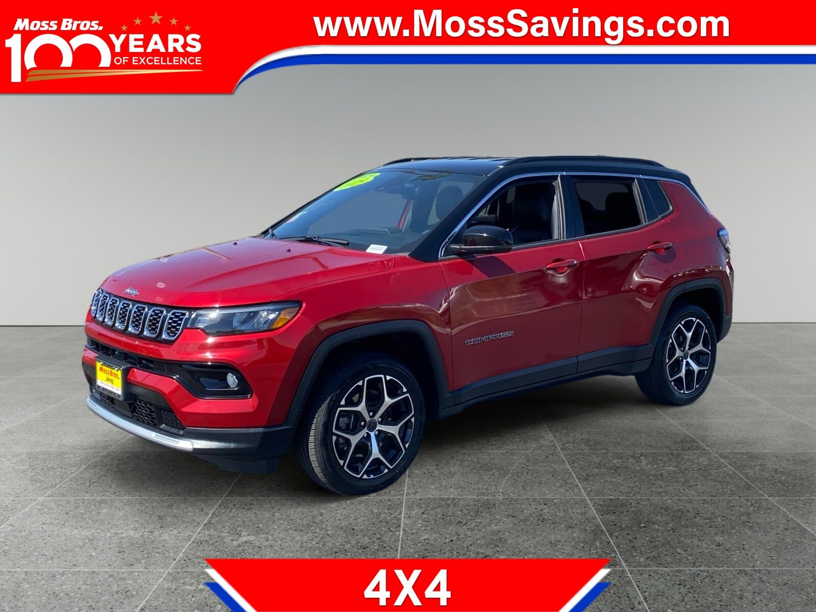 Used 2025 Jeep Compass Limited AWD/4WD image 1