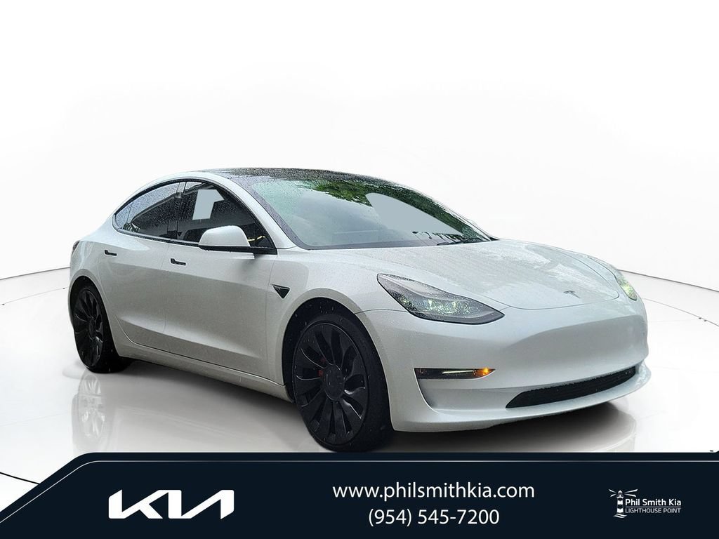 Used 2023 Tesla Model 3 Performance AWD/4WD image 1