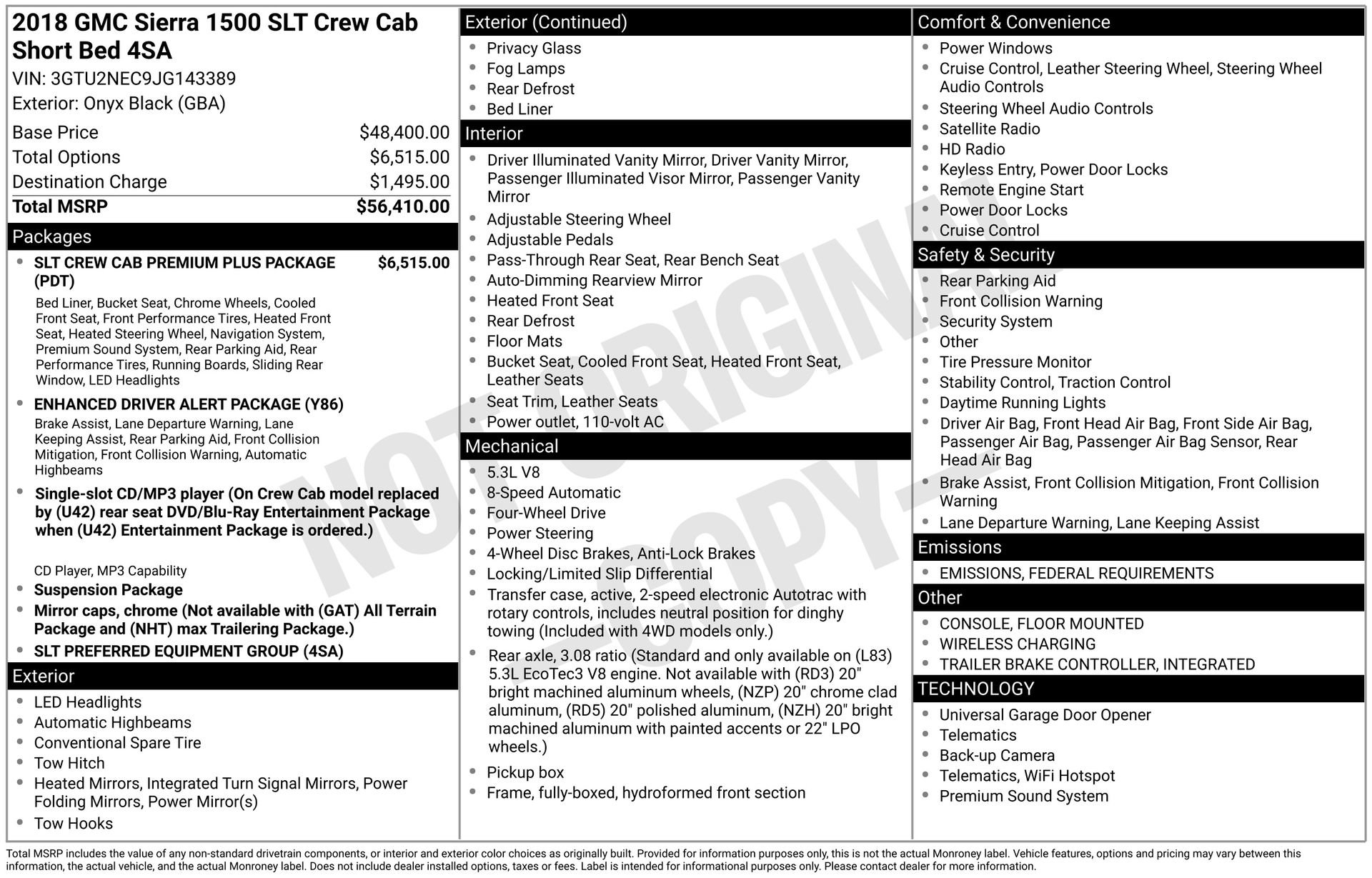 Used 2018 GMC Sierra 1500 SLT image 29