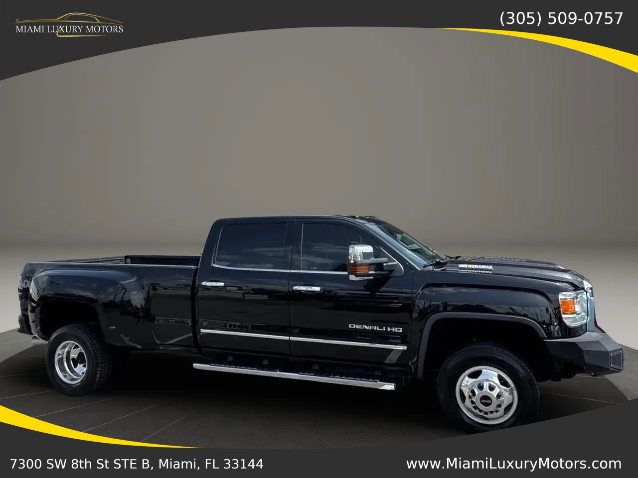 Used 2018 GMC Sierra 3500 Denali w/ Duramax Plus Package AWD/4WD image 1