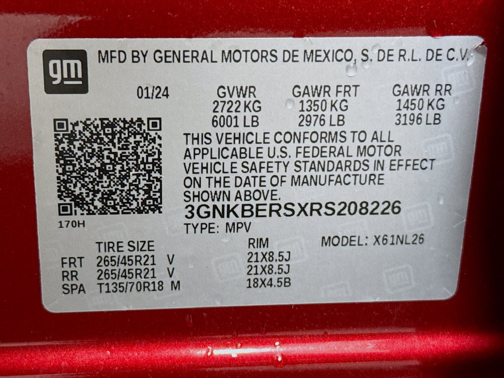 Used 2024 Chevrolet Blazer RS w/ Driver Confidence II Package FWD image 31