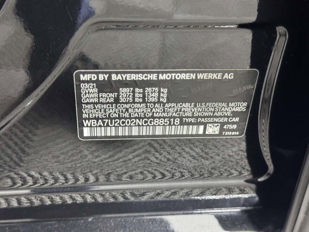 Used 2022 BMW 750i xDrive AWD/4WD image 16