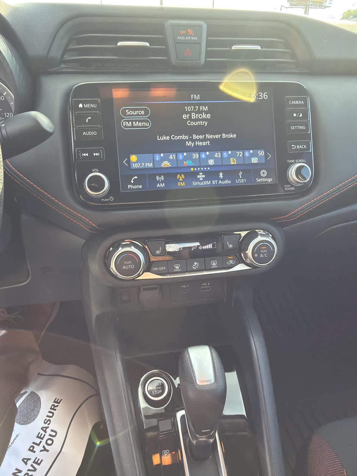 Used 2024 Nissan Versa SR w/ Trunk Package FWD image 14