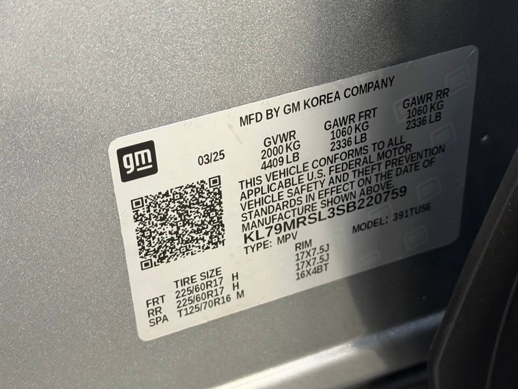 Used 2025 Chevrolet TrailBlazer LT AWD/4WD image 33