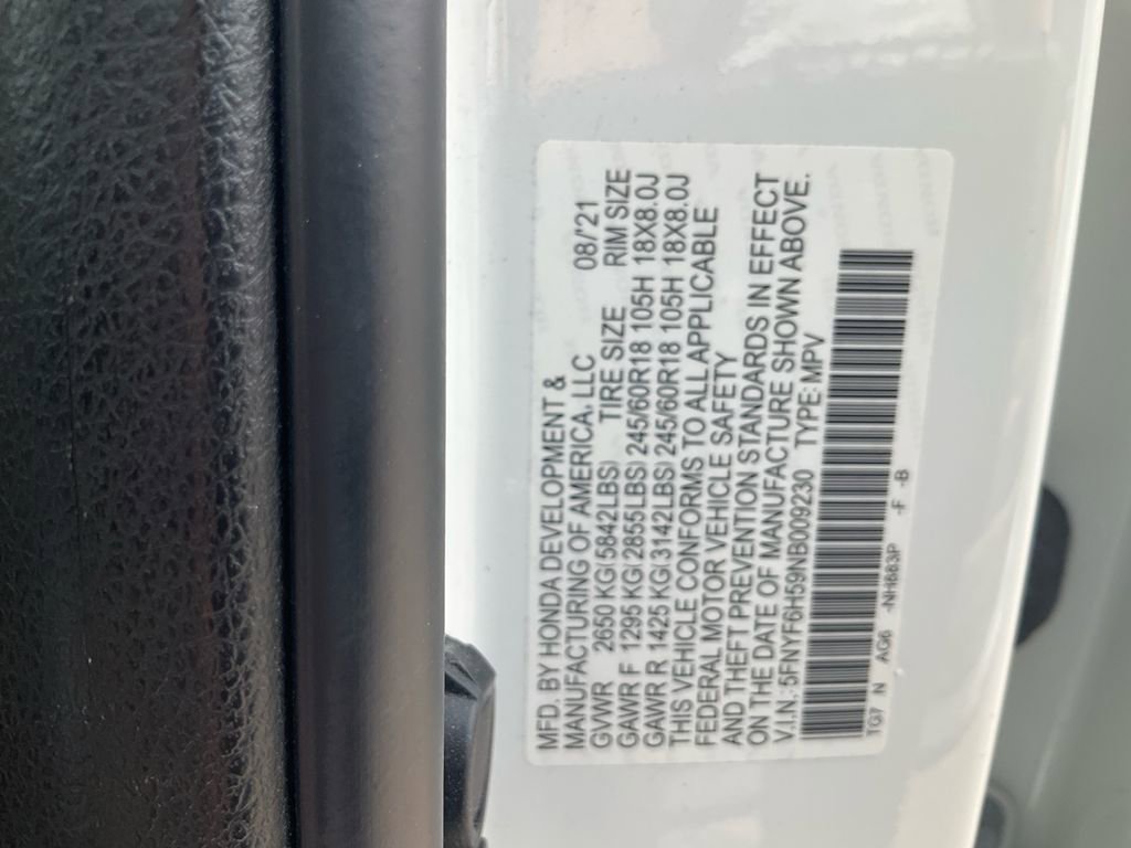 Used 2022 Honda Pilot EX-L image 18