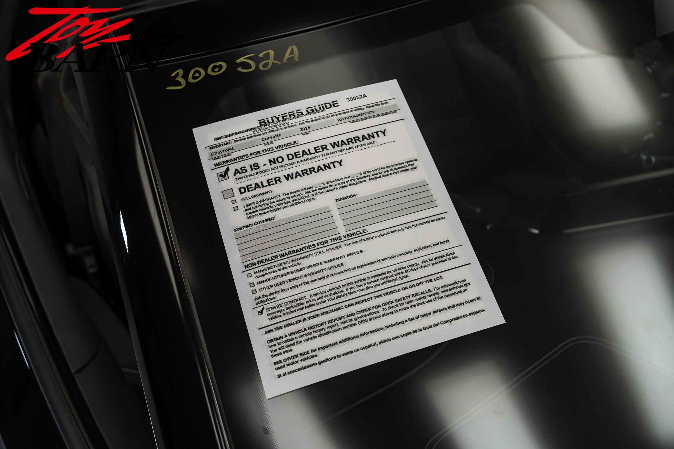 Used 2024 Chevrolet Corvette Stingray w/ Z51 Performance Package image 53