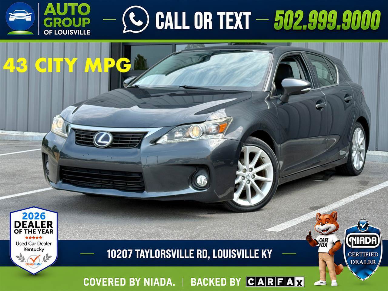 Used 2011 Lexus CT 200h Premium
