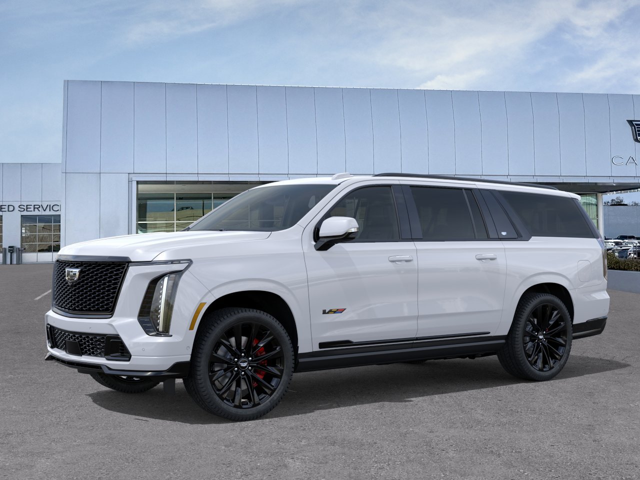 New 2026 Cadillac Escalade ESV V w/ LPO, ONYX Package AWD/4WD image 2
