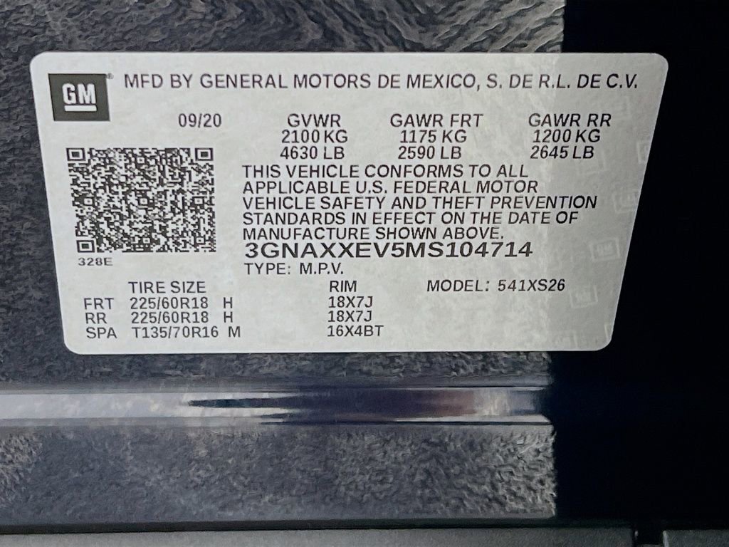 Certified 2021 Chevrolet Equinox Premier image 30