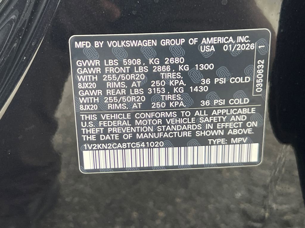 New 2026 Volkswagen Atlas SE image 31