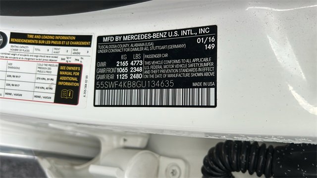 Used 2016 Mercedes-Benz C 300 4MATIC Sedan image 30