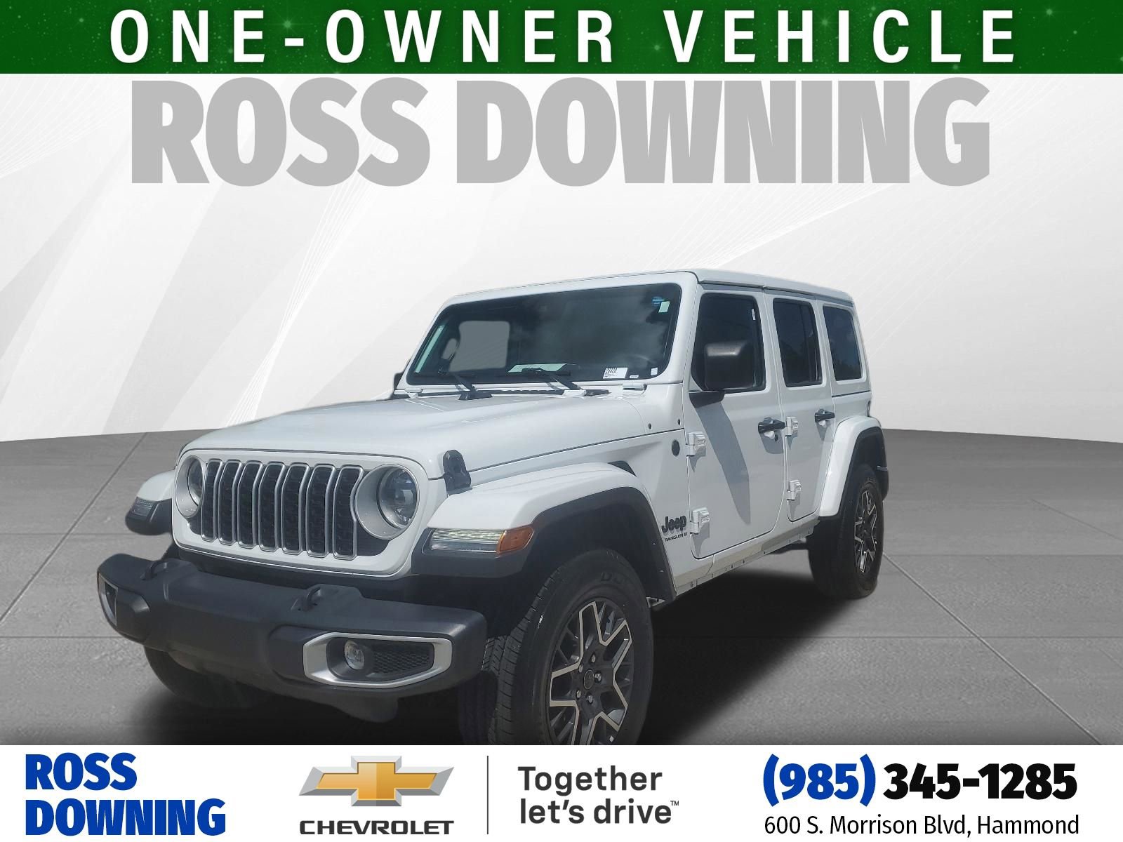 Used 2025 Jeep Wrangler Unlimited Sahara AWD/4WD image 1