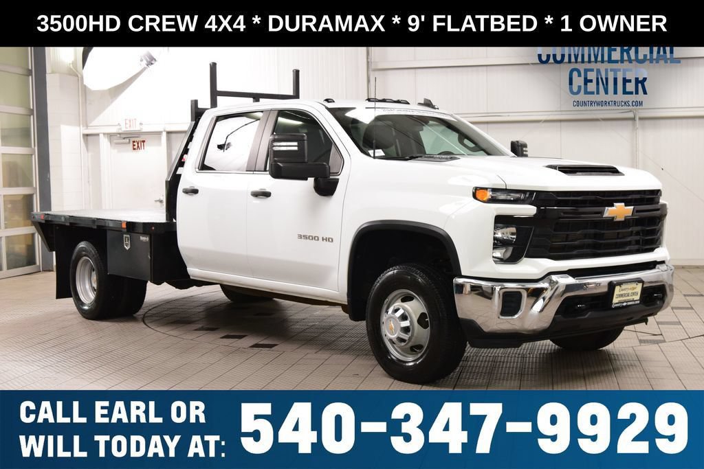 Used 2024 Chevrolet Silverado 3500 W/T w/ WT Convenience Package AWD/4WD video 1