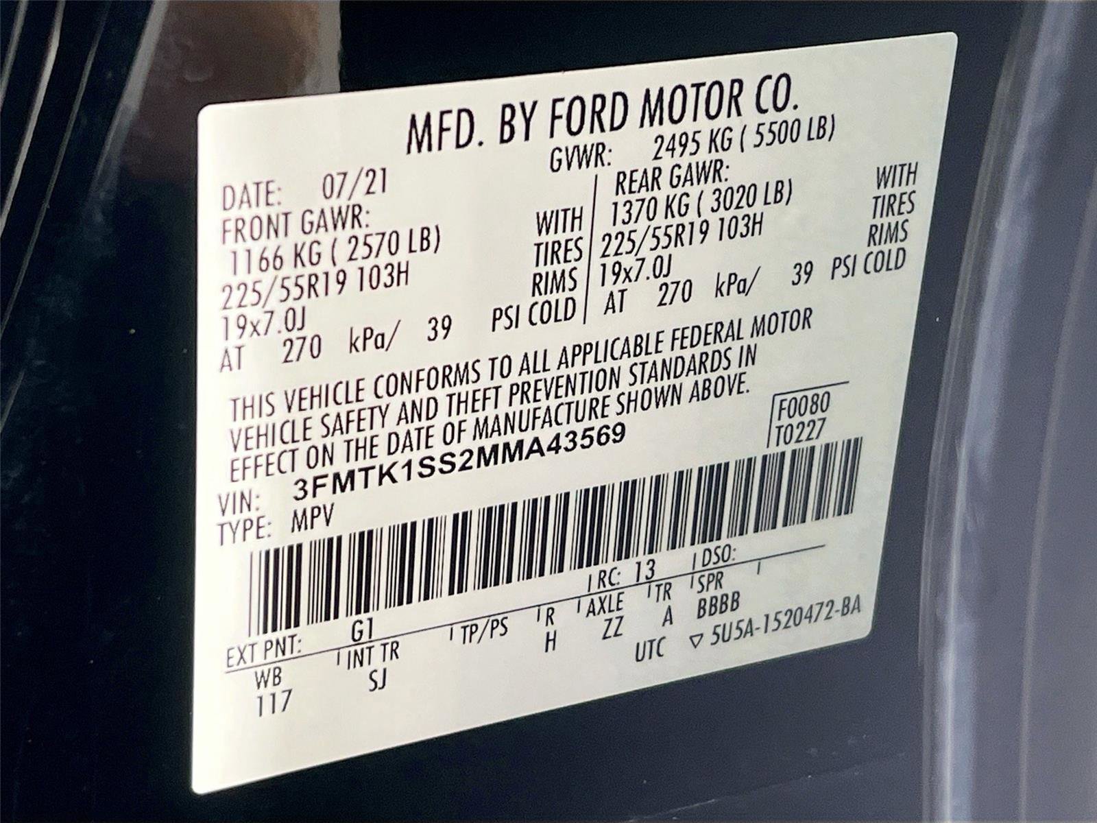 Used 2021 Ford Mustang Mach-E Select w/ Comfort/Appearance Package AWD/4WD image 32