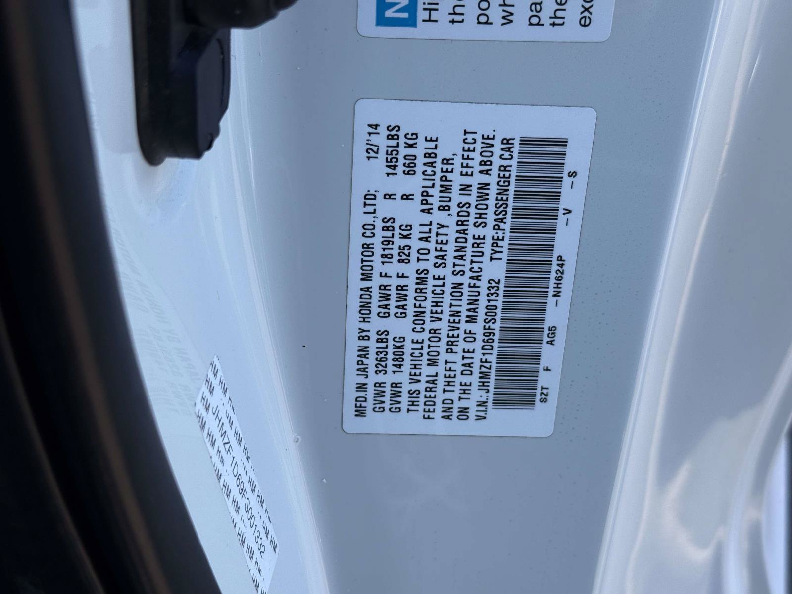 Used 2015 Honda CR-Z EX image 31