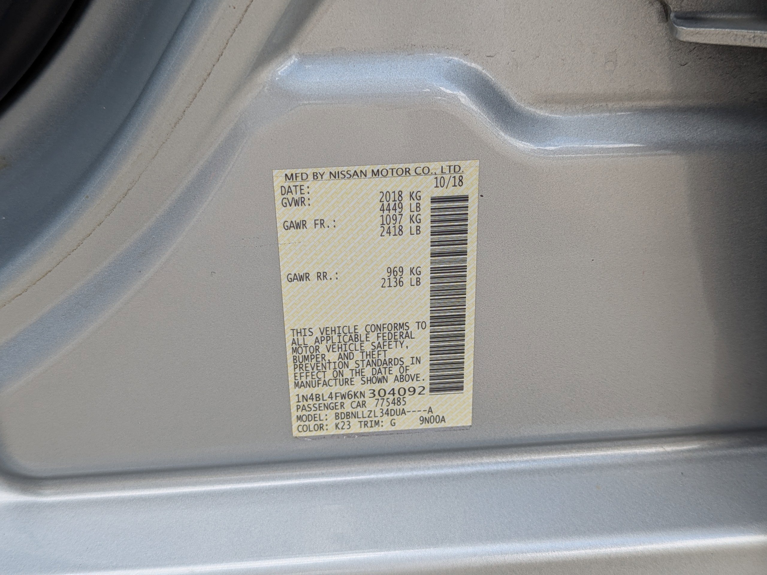 Used 2019 Nissan Altima 2.5 Platinum image 33