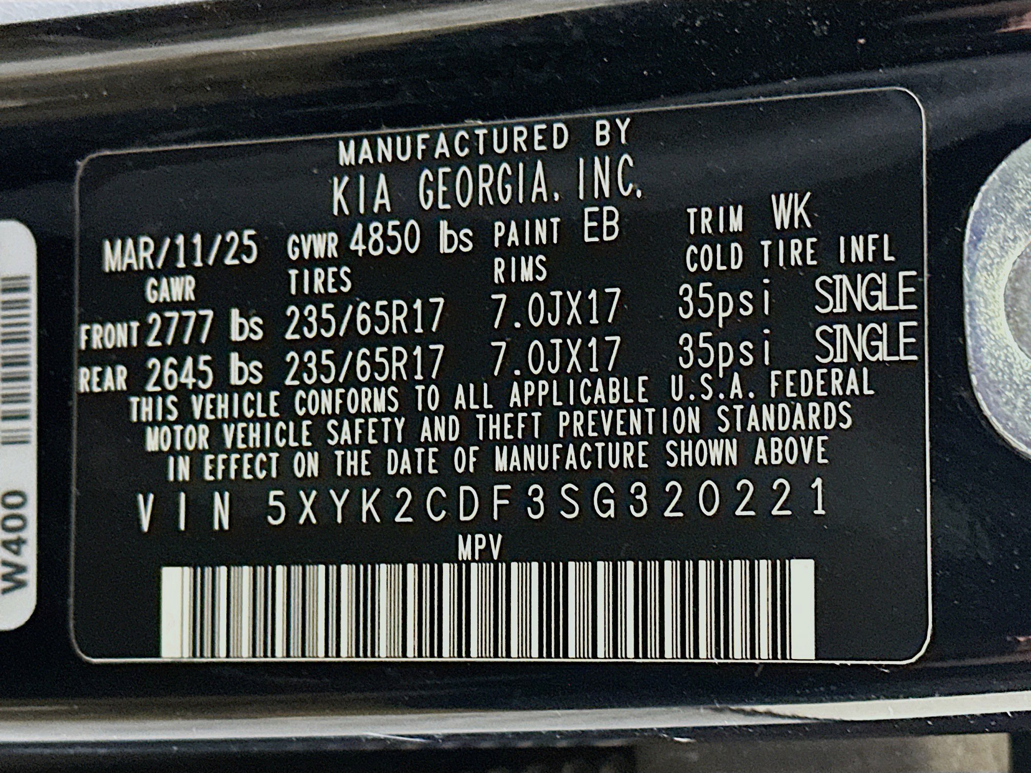 Used 2025 Kia Sportage LX image 12