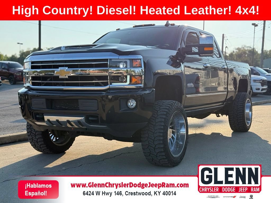 Used 2018 Chevrolet Silverado 2500 High Country w/ Duramax Plus Package AWD/4WD image 1