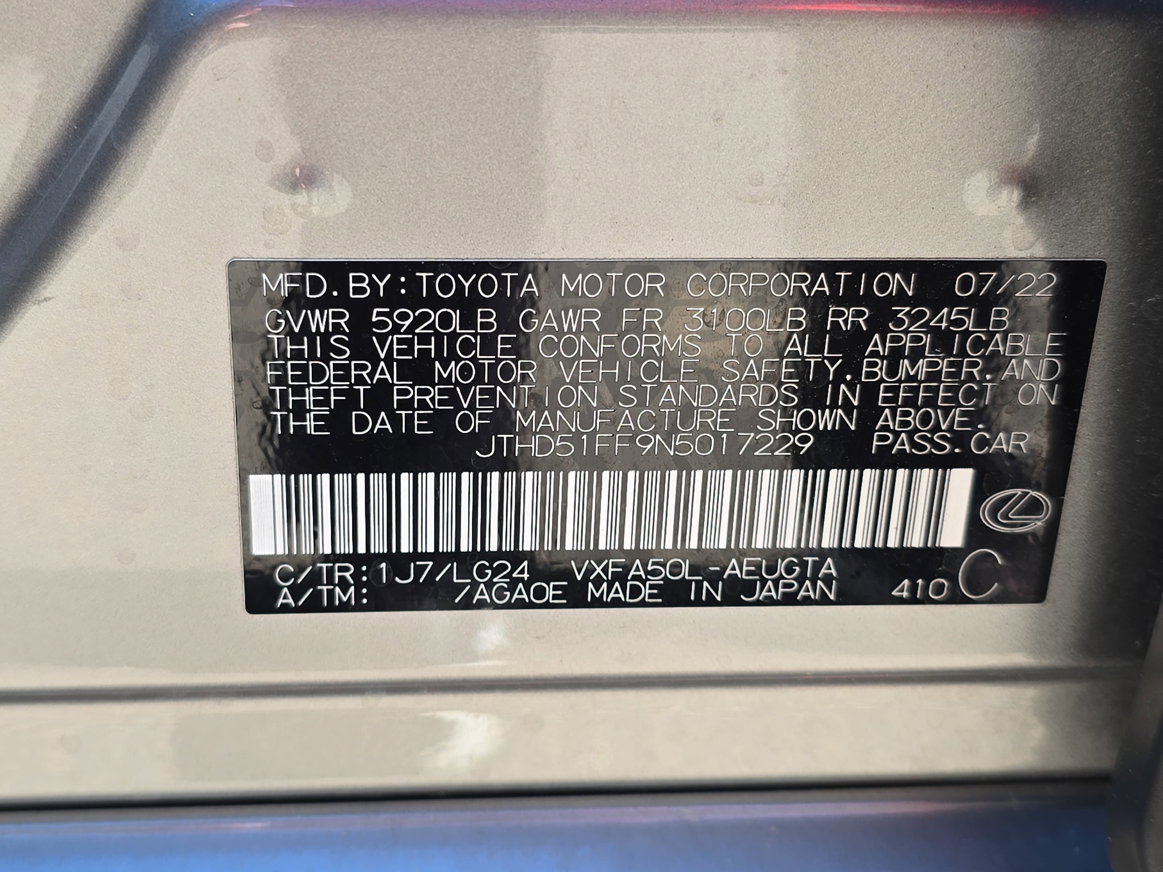 Used 2022 Lexus LS 500 w/ Interior Upgrade Package image 36