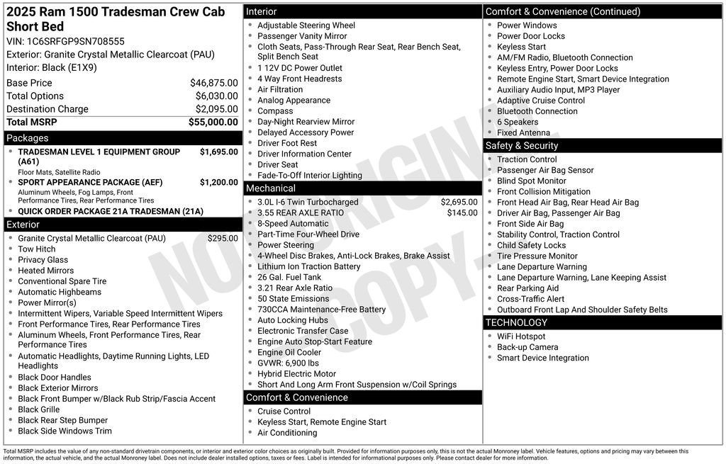 Used 2025 RAM 1500 Tradesman image 15