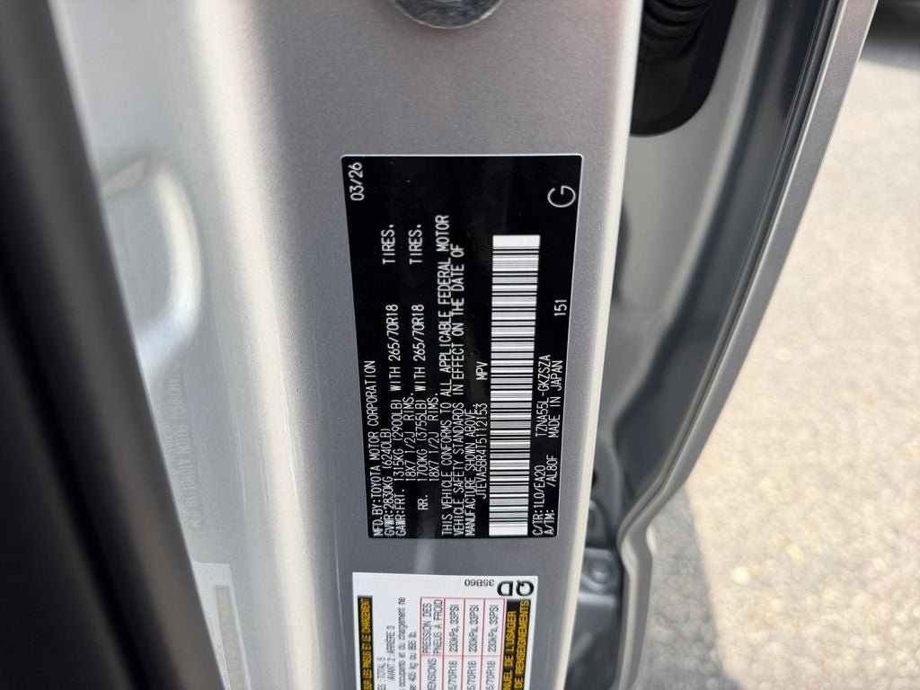 Certified 2026 Toyota 4Runner TRD Off-Road Premium w/ Tow Technology Package AWD/4WD image 31