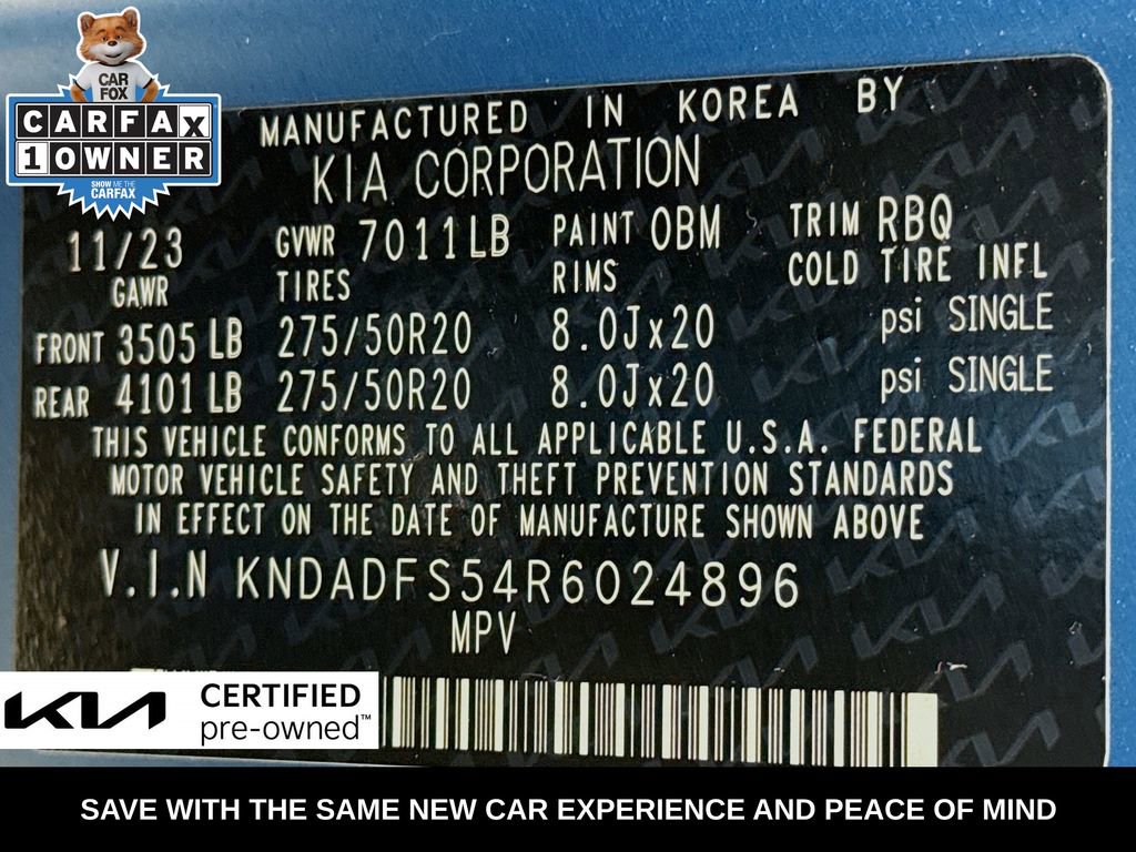 Certified 2024 Kia EV9 Land image 42