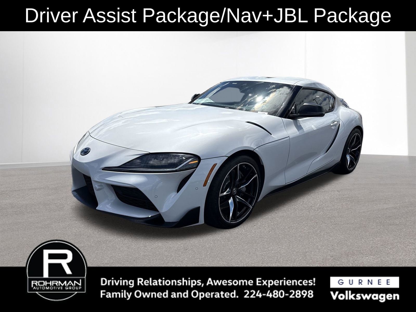 Used 2020 Toyota Supra w/ Navigation & JBL Package