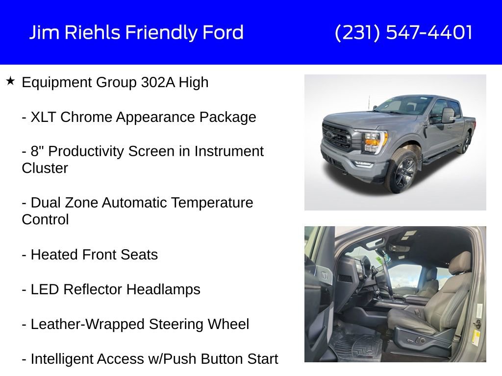 Used 2021 Ford F150 XLT w/ Equipment Group 302A High image 18