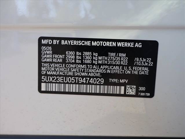 New 2026 BMW X5 xDrive40i w/ M Sport Package AWD/4WD image 19