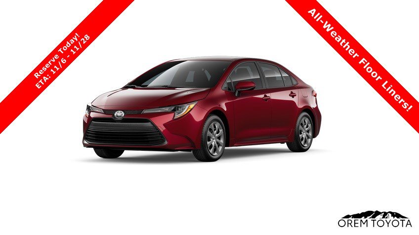 New 2026 Toyota Corolla LE