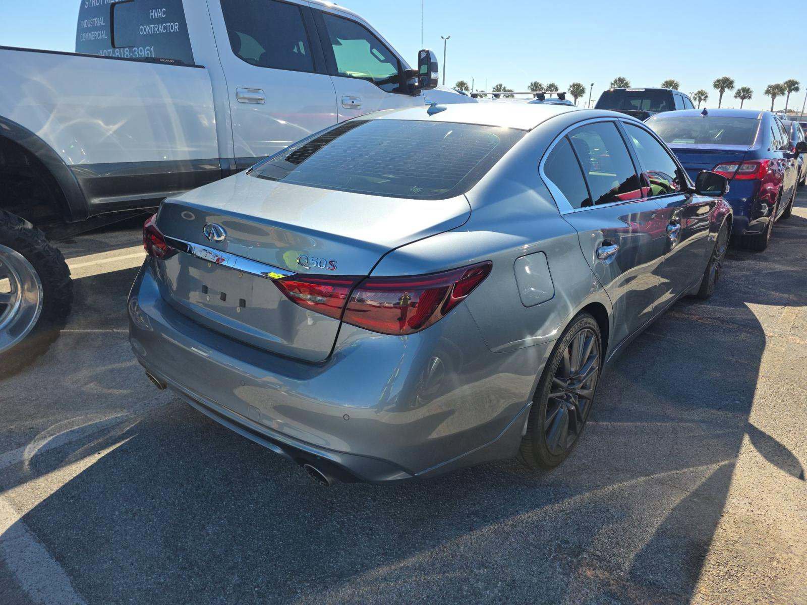 Used 2018 INFINITI Q50 Red Sport 400 w/ Sensory Package (Sport) image 5