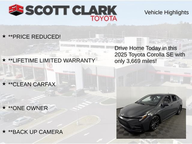 Used 2025 Toyota Corolla SE image 12