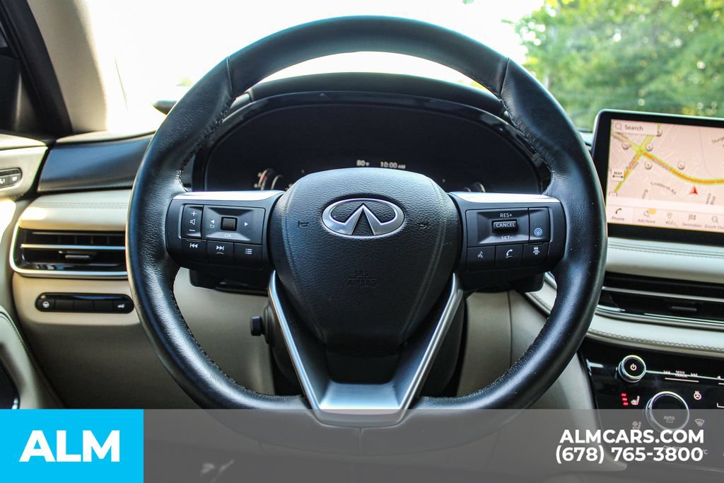 Used 2023 INFINITI QX60 Luxe w/ Performance Audio Package FWD image 21