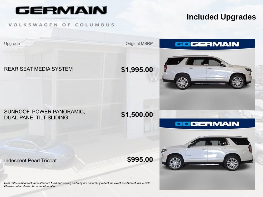 Used 2021 Chevrolet Tahoe High Country AWD/4WD image 10