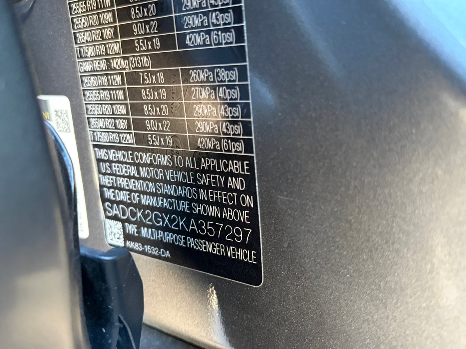 Used 2019 Jaguar F-PACE Prestige AWD/4WD image 33