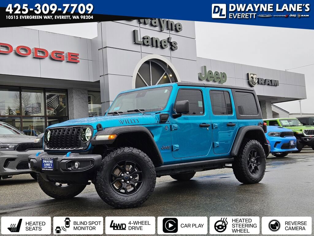 Used 2024 Jeep Wrangler Willys 4xe image 1