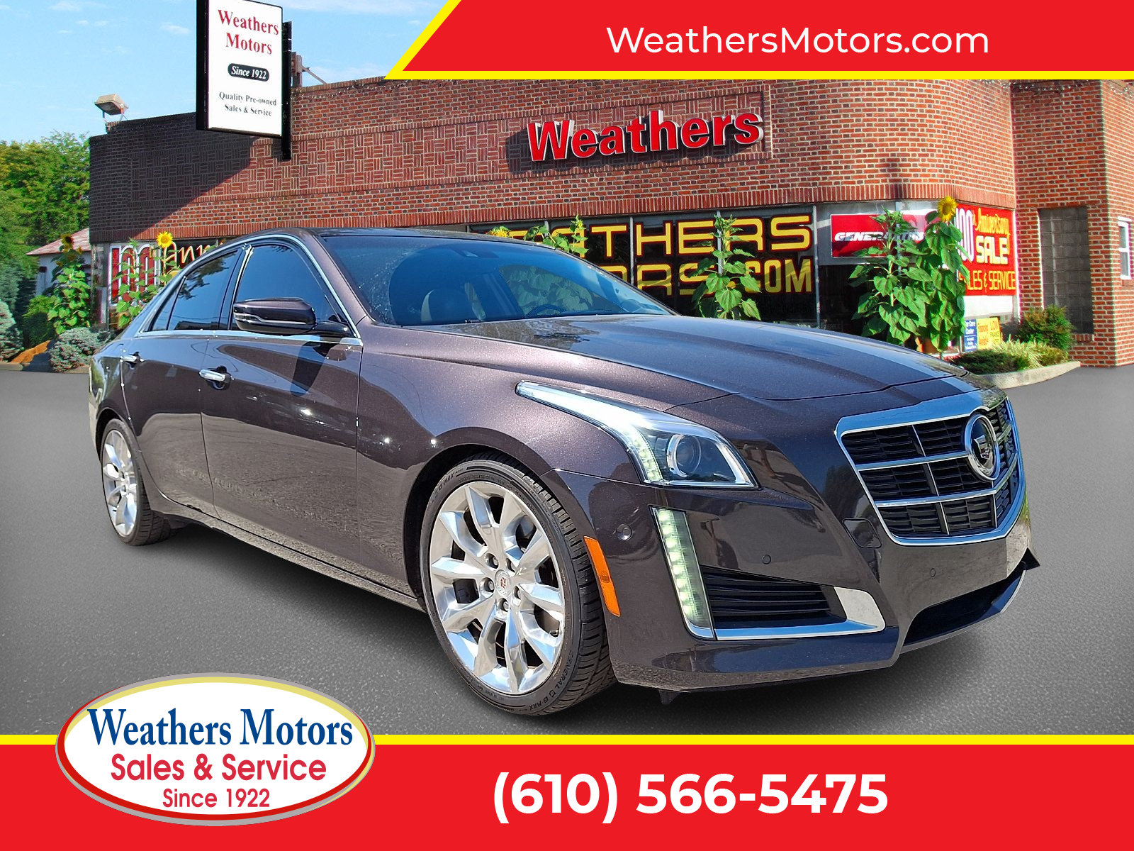 Used 2014 Cadillac CTS Performance w/ Driver Assist Package RWD image 1