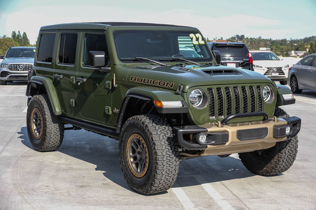 Used 2022 Jeep Wrangler Unlimited Rubicon w/ Xtreme Recon 35" Tire Package AWD/4WD image 3