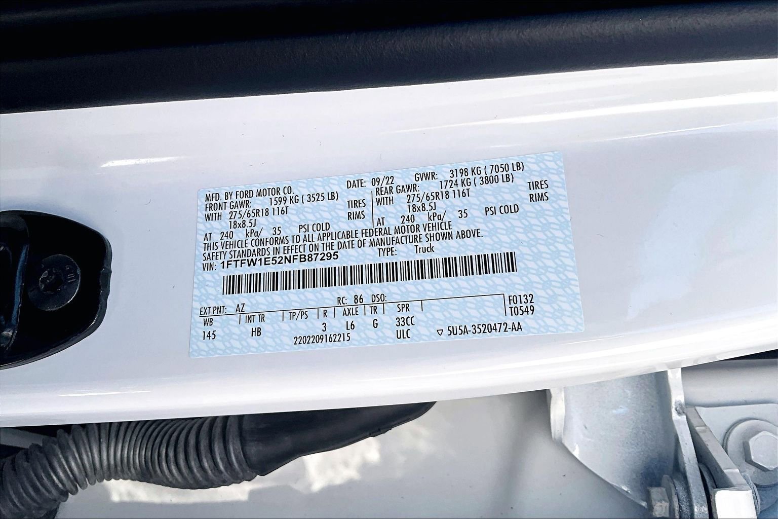 Used 2022 Ford F150 Lariat w/ Equipment Group 502A High image 19