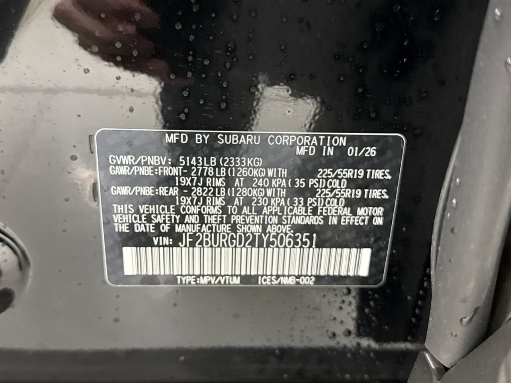 New 2026 Subaru Outback Limited XT image 30