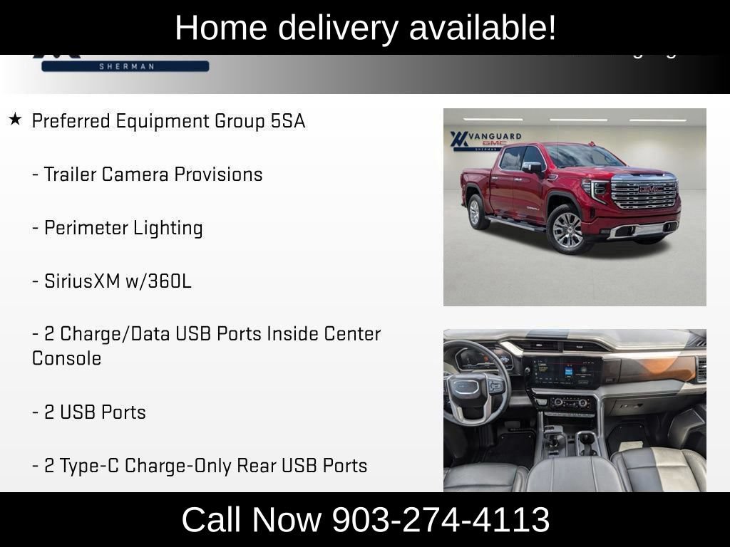 Used 2024 GMC Sierra 1500 Denali w/ Technology Package AWD/4WD image 96