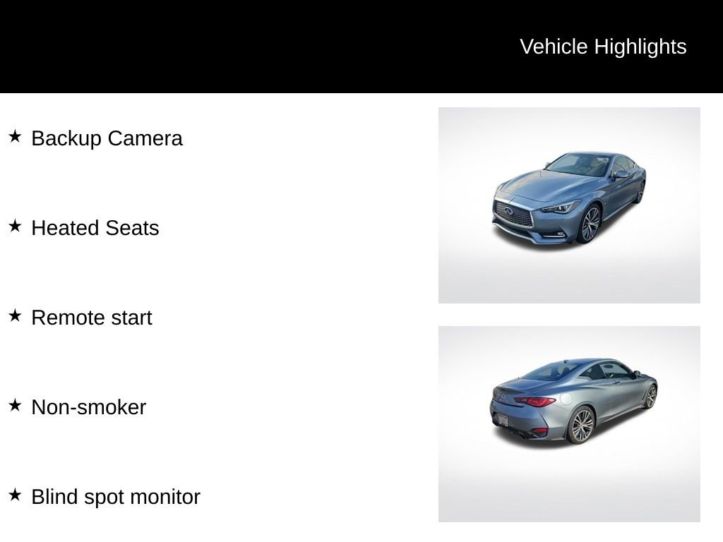 Used 2017 INFINITI Q60 w/ Premium Plus Package 3.0T video 2