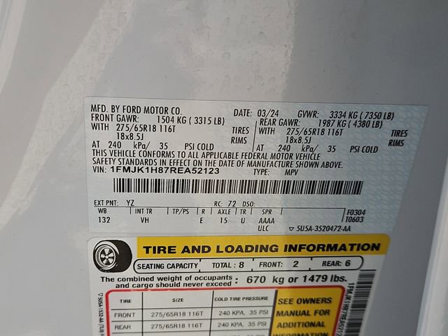 Used 2024 Ford Expedition Max XLT RWD image 34