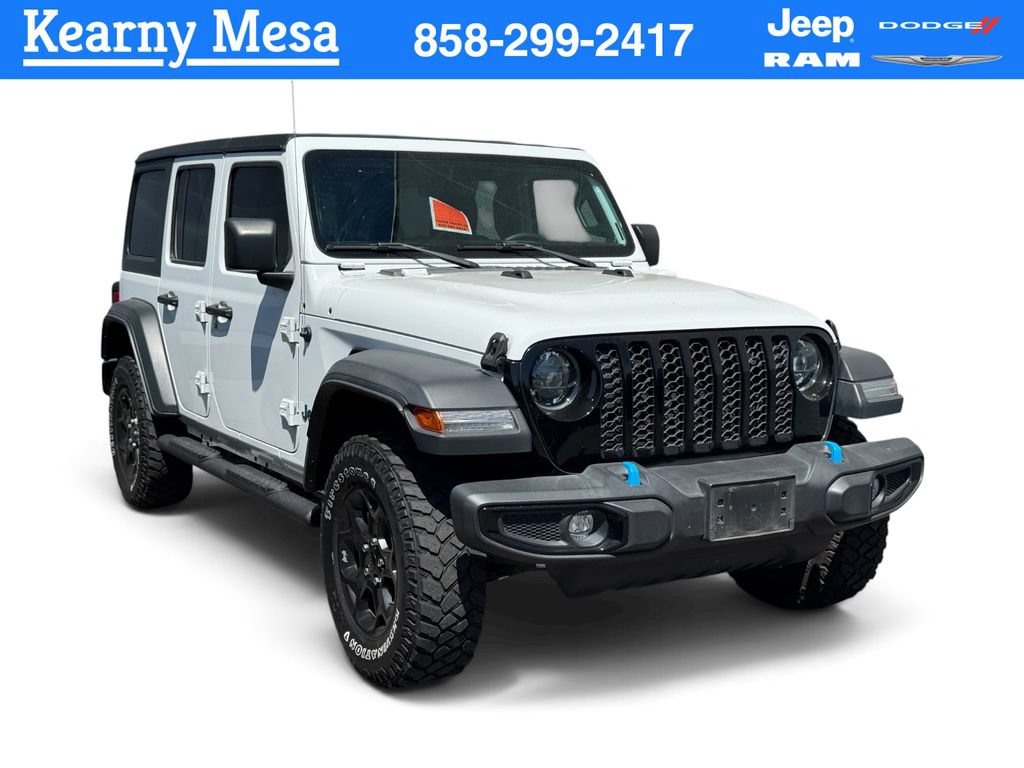 Used 2023 Jeep Wrangler Unlimited AWD/4WD image 1